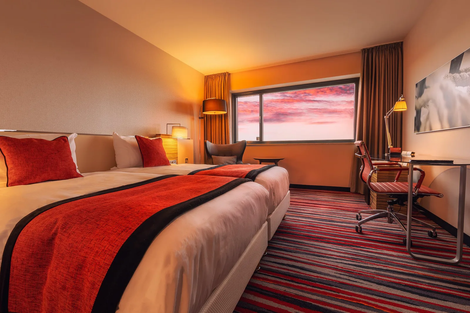 Hotel room — interior photography